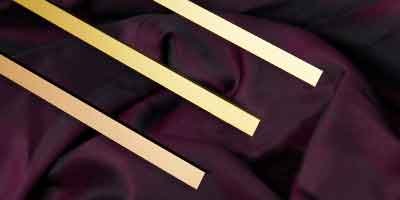 L shape Stainless Steel luxe profiles
