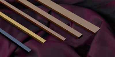U shape Stainless Steel luxe profiles