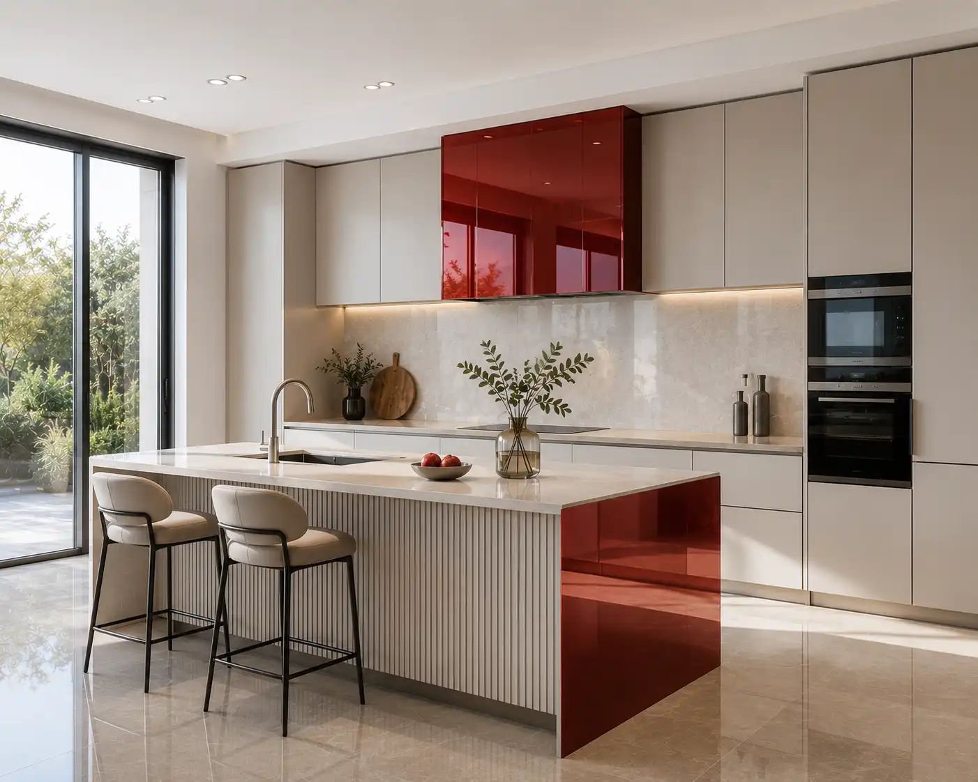 metallic acrylic sheets for kitchen