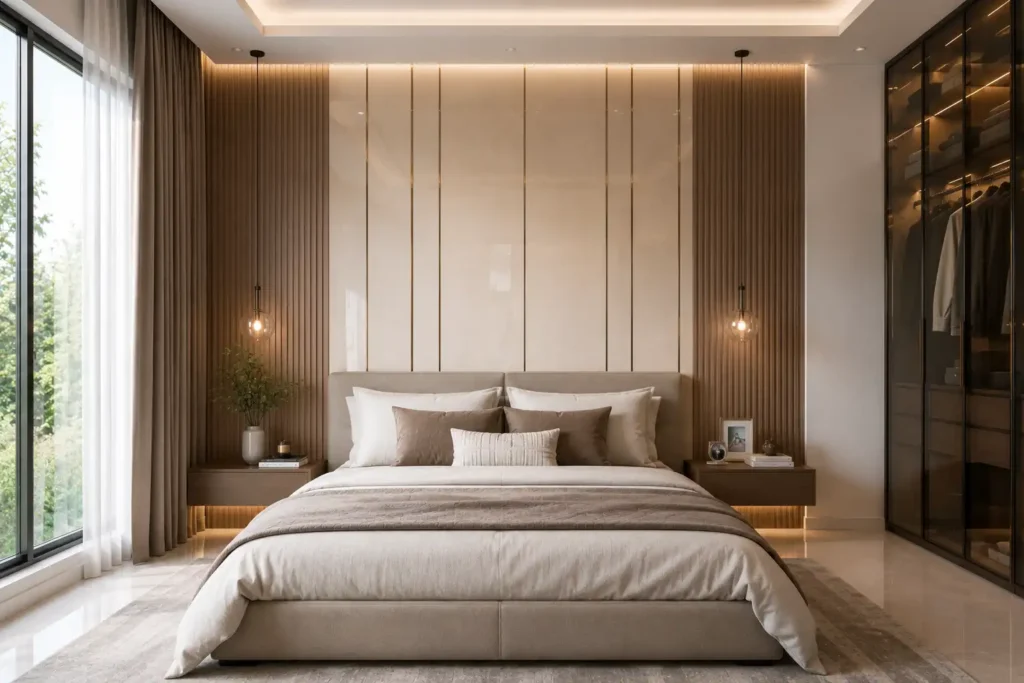 wall panel for bedroom